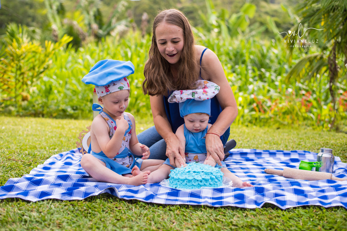 smash the cake mini chef fotografia infantil fotografa de guaramirim jaragua do sul massaranduba ensaio infantil mini chef