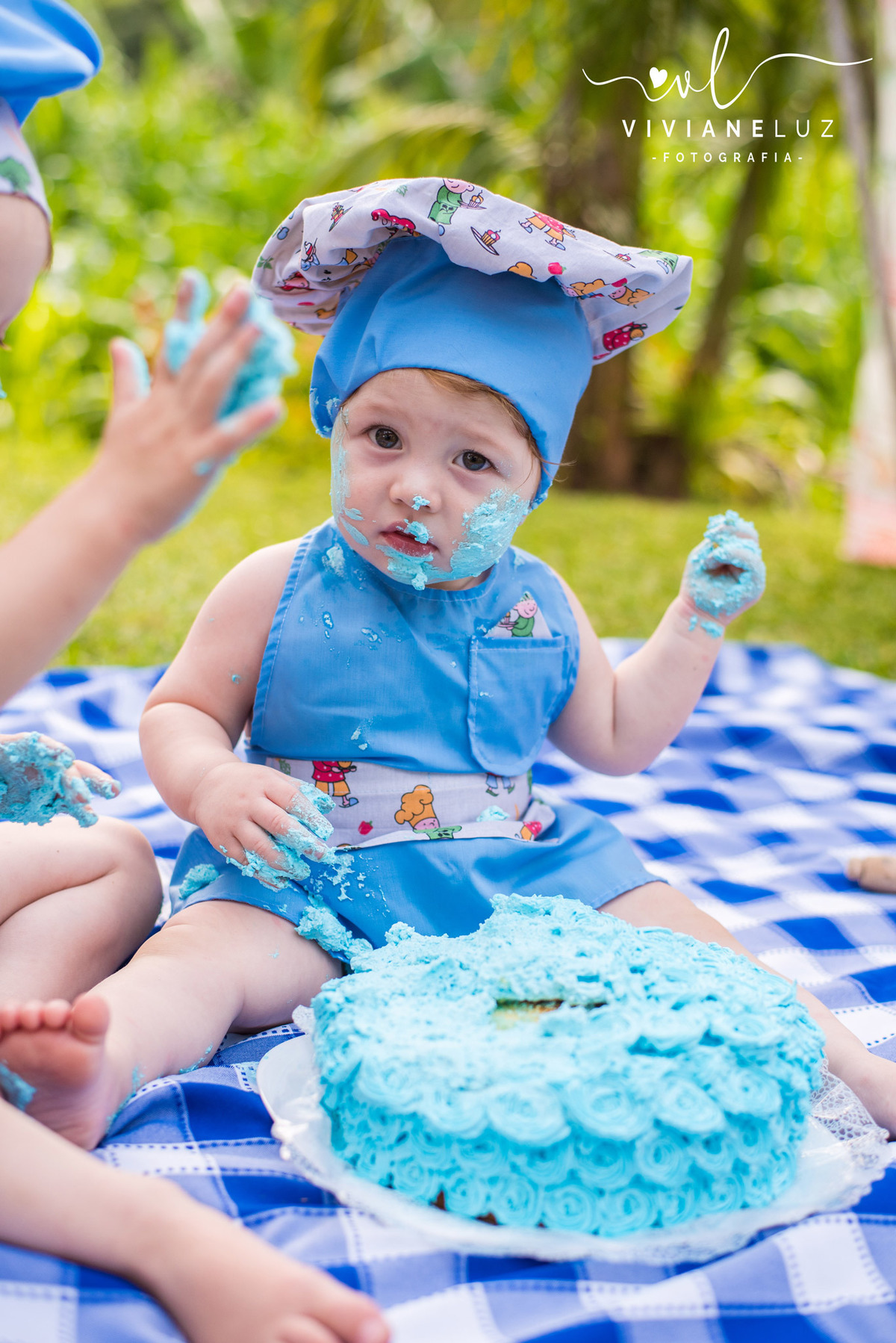 smash the cake mini chef fotografia infantil fotografa de guaramirim jaragua do sul massaranduba ensaio infantil mini chef