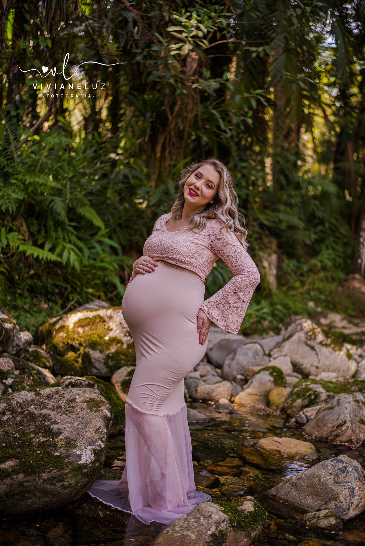 ensaio gestante estrada bonita joinville