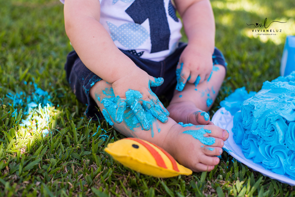 ensaio externo smash the cake augusto viviane luz fotografias fotografa de guaramirim fotografa infantil fotografia infantil guaramirim e regiao
