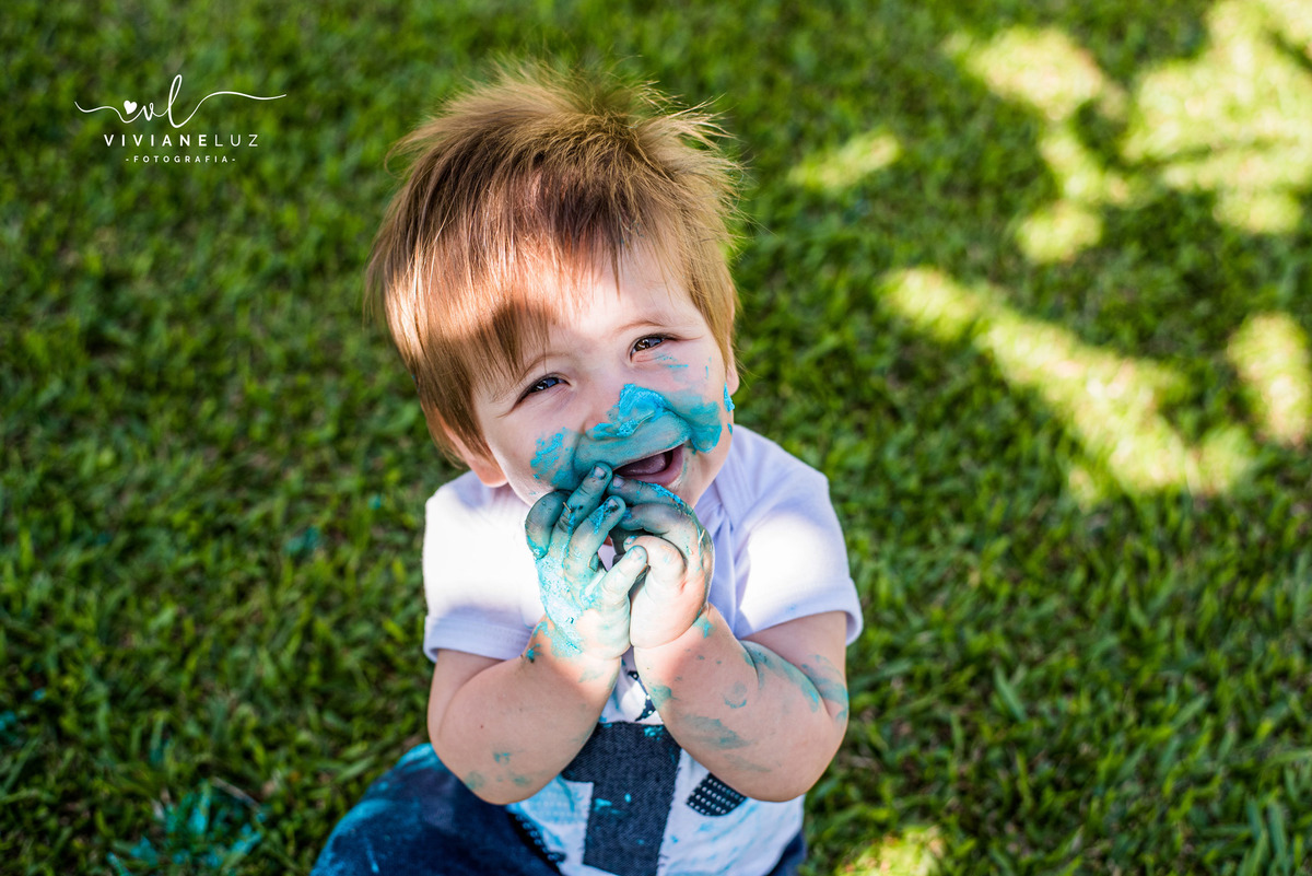 ensaio externo smash the cake augusto viviane luz fotografias fotografa de guaramirim fotografa infantil fotografia infantil guaramirim e regiao