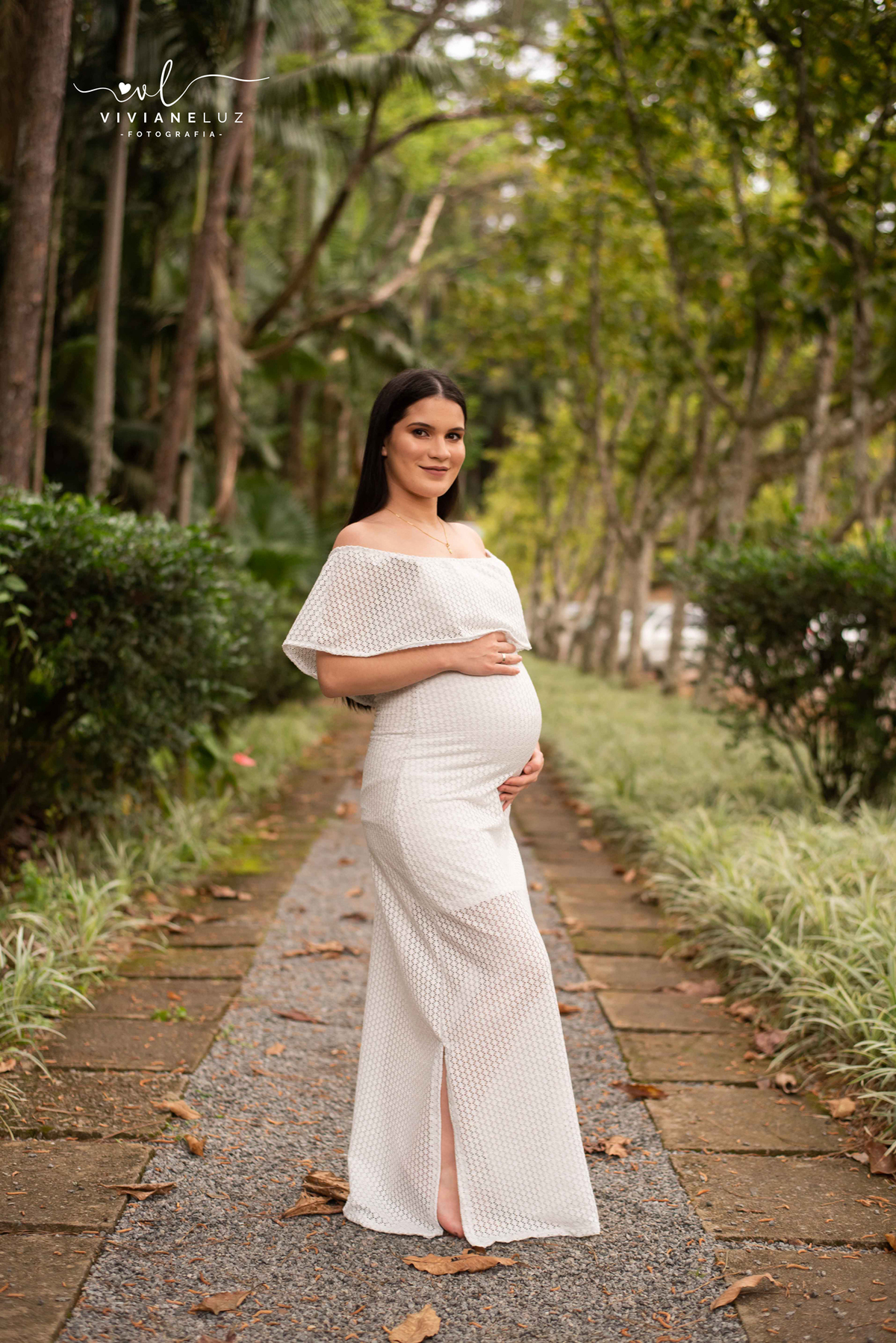 ensaio gestante externo no parque malwee jaragua do sul fotografa de gestantes mae de menina ensaio natureza