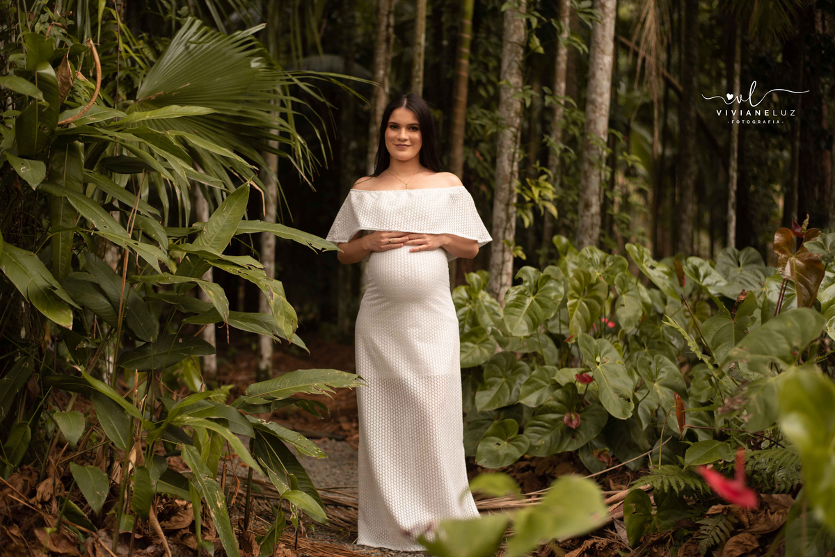 ensaio gestante externo no parque malwee jaragua do sul fotografa de gestantes mae de menina ensaio natureza