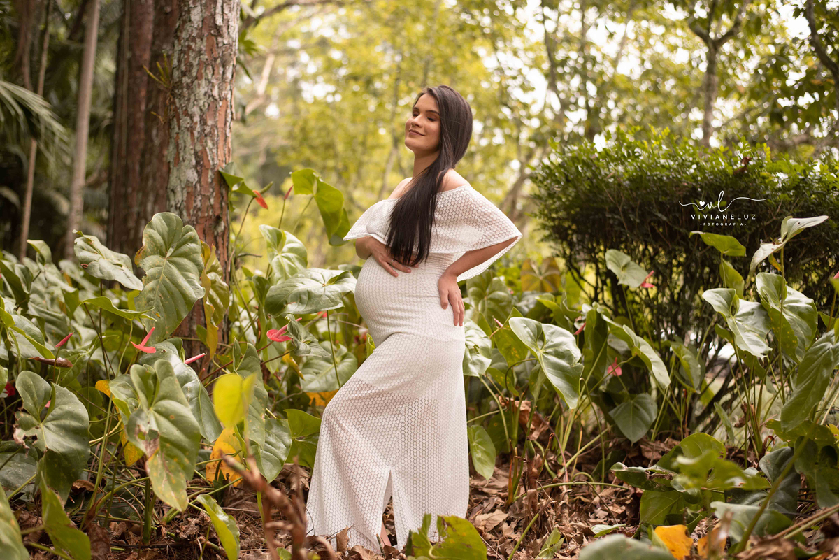 ensaio gestante externo no parque malwee jaragua do sul fotografa de gestantes mae de menina ensaio natureza