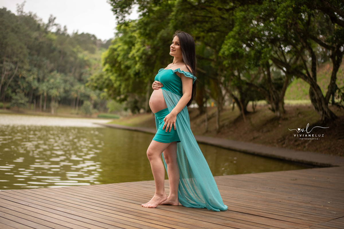 ensaio gestante externo no parque malwee jaragua do sul fotografa de gestantes mae de menina ensaio natureza