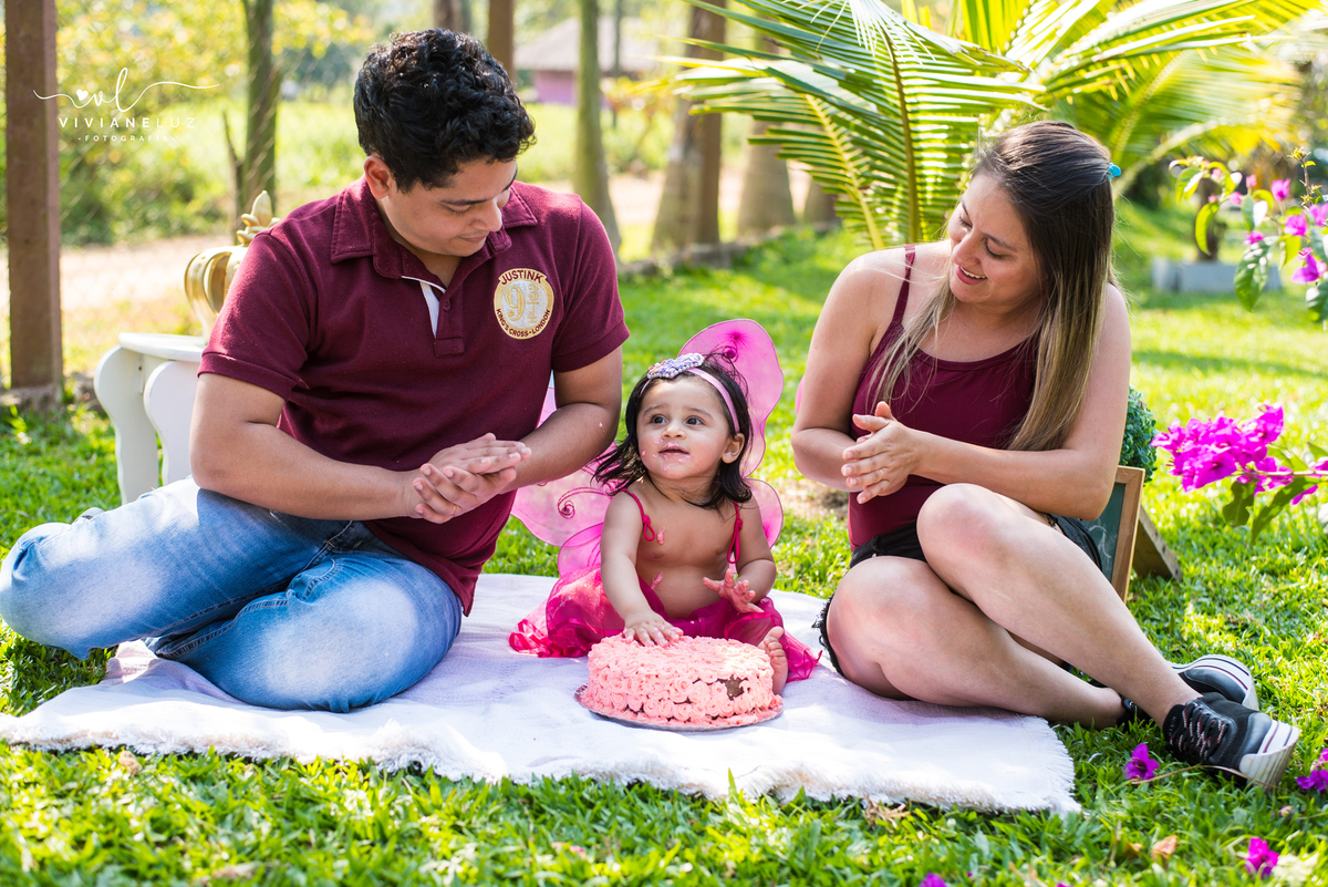 primeiro aninho smash the cake ensaio externo