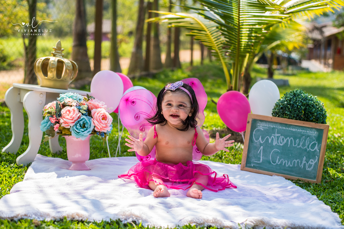 primeiro aninho smash the cake ensaio externo