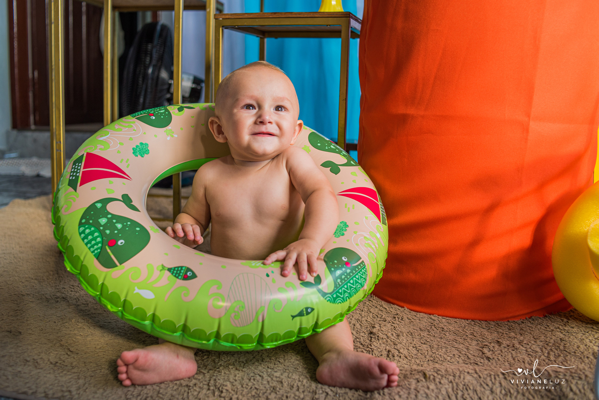festa infantil tema praia fotografia infantil fotografa de aniversario fotografa de jaragua do sul fotografa de guaramirim gabriel fez 1 aninho