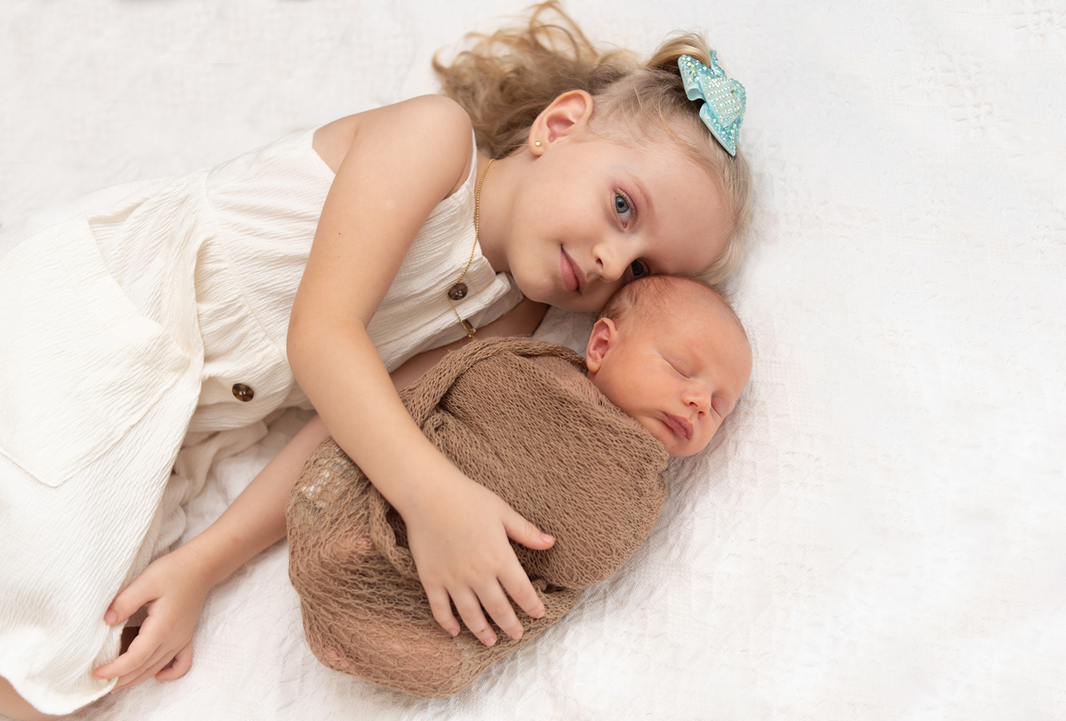irmãos no newborn
