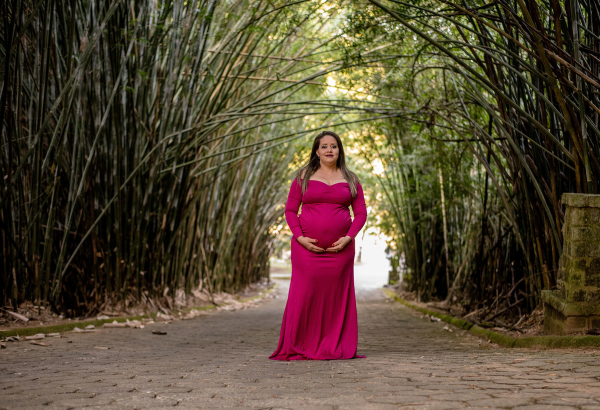 ensaio gestante externo parque malwee com figurino incluso