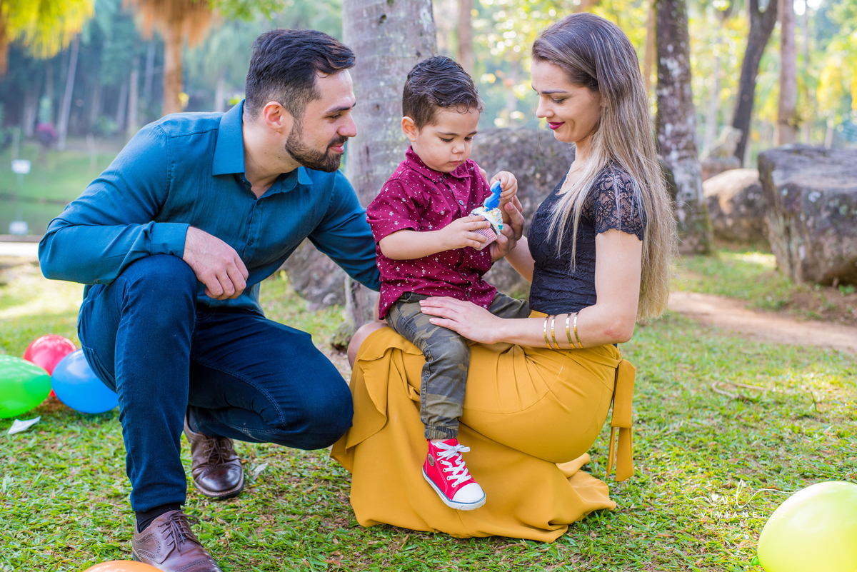 2 aninhos do Lorenzo no parque