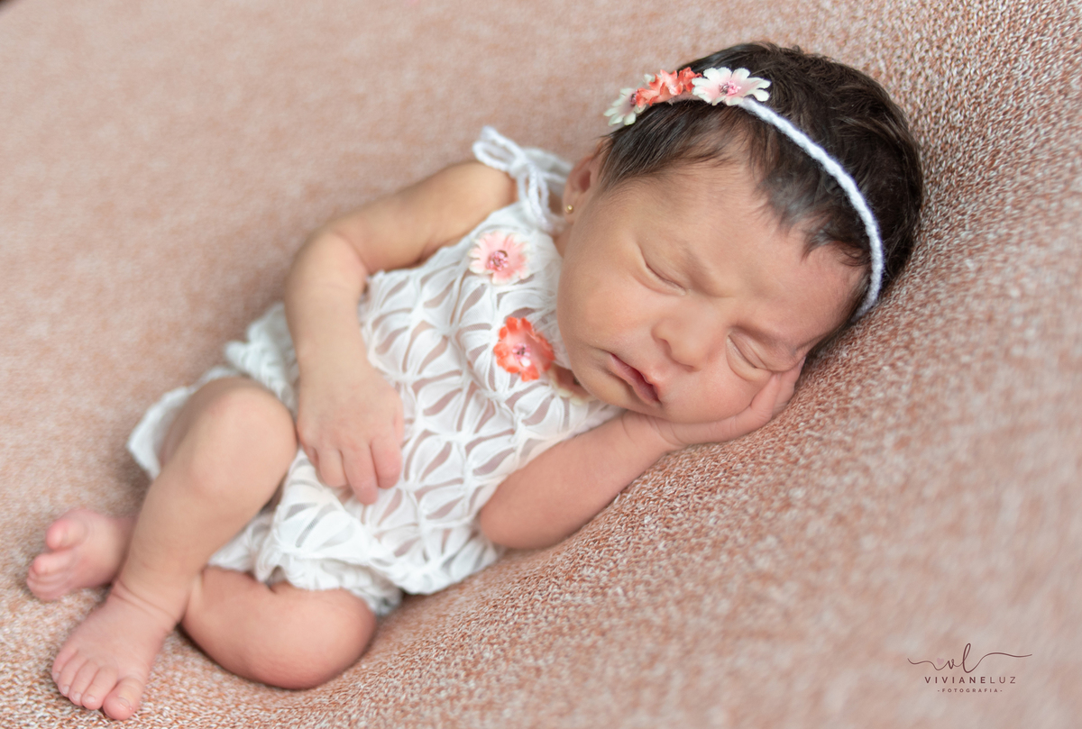 fotografia newborn de menina