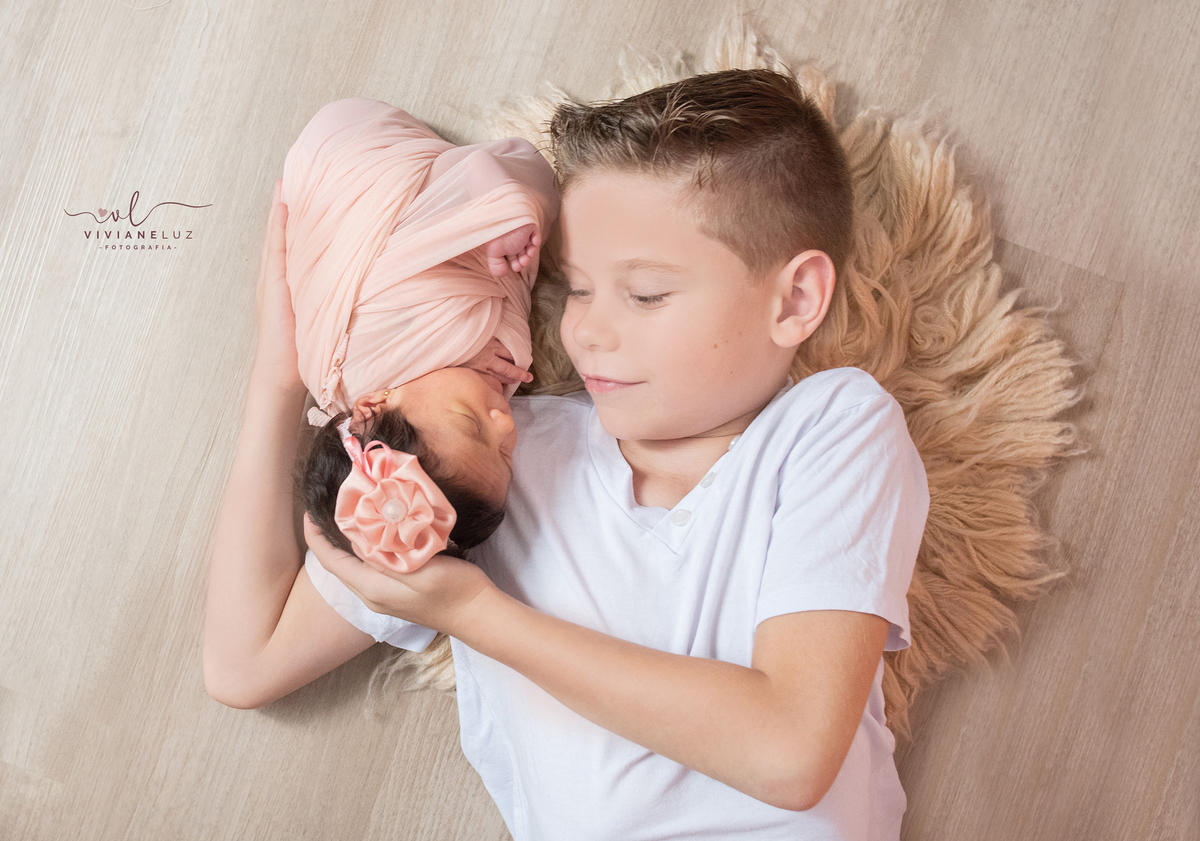 amor incondicional fotografia de irmãos
