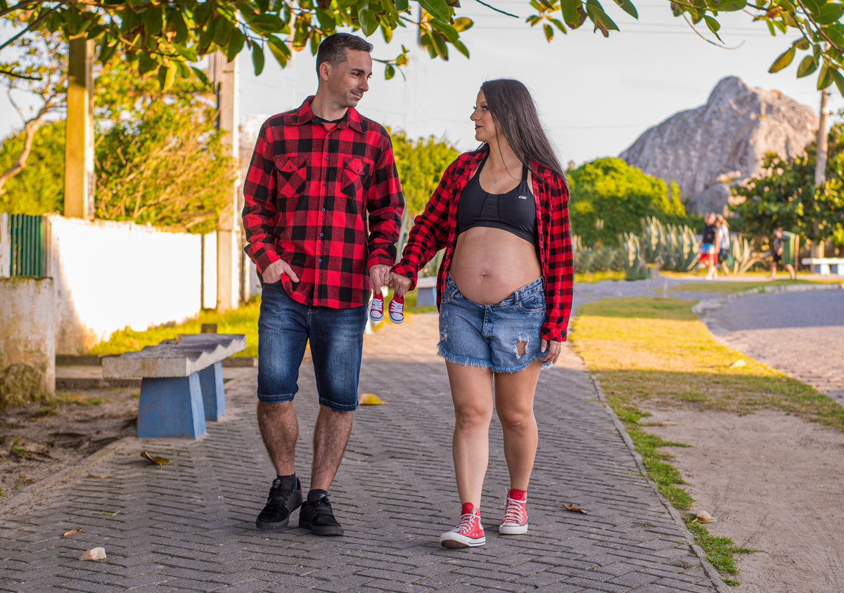 ensaio gestante urbano