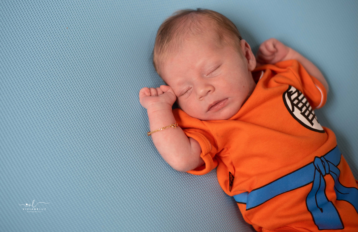 ensaio de menino dragon ball z