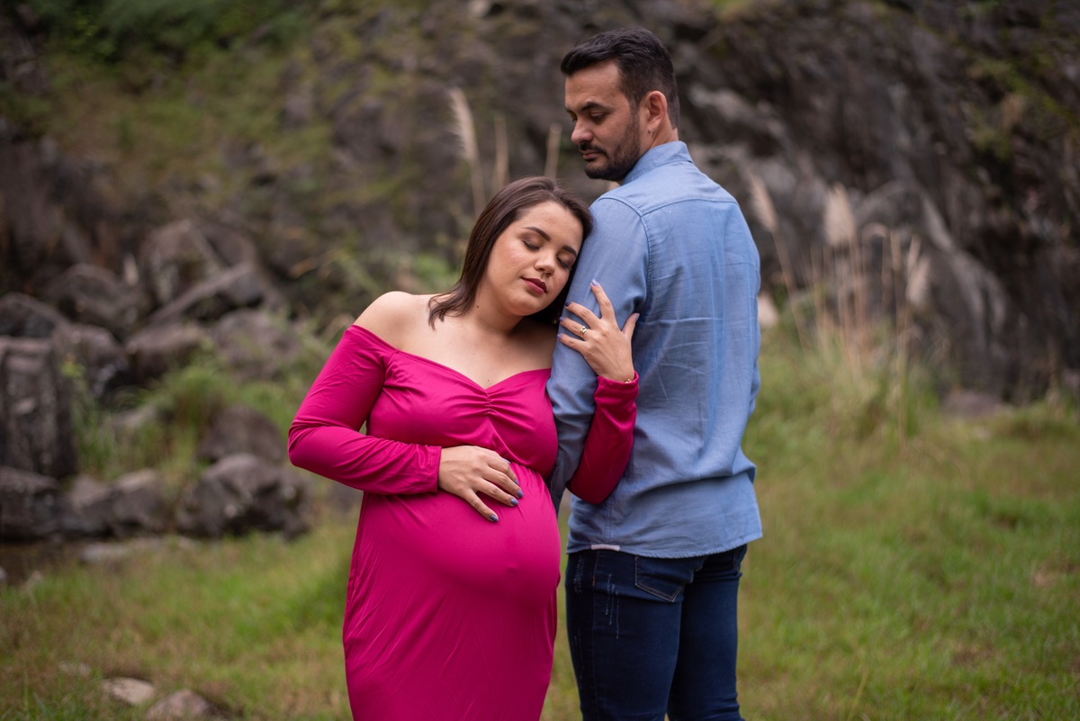 ensaio gestante casal