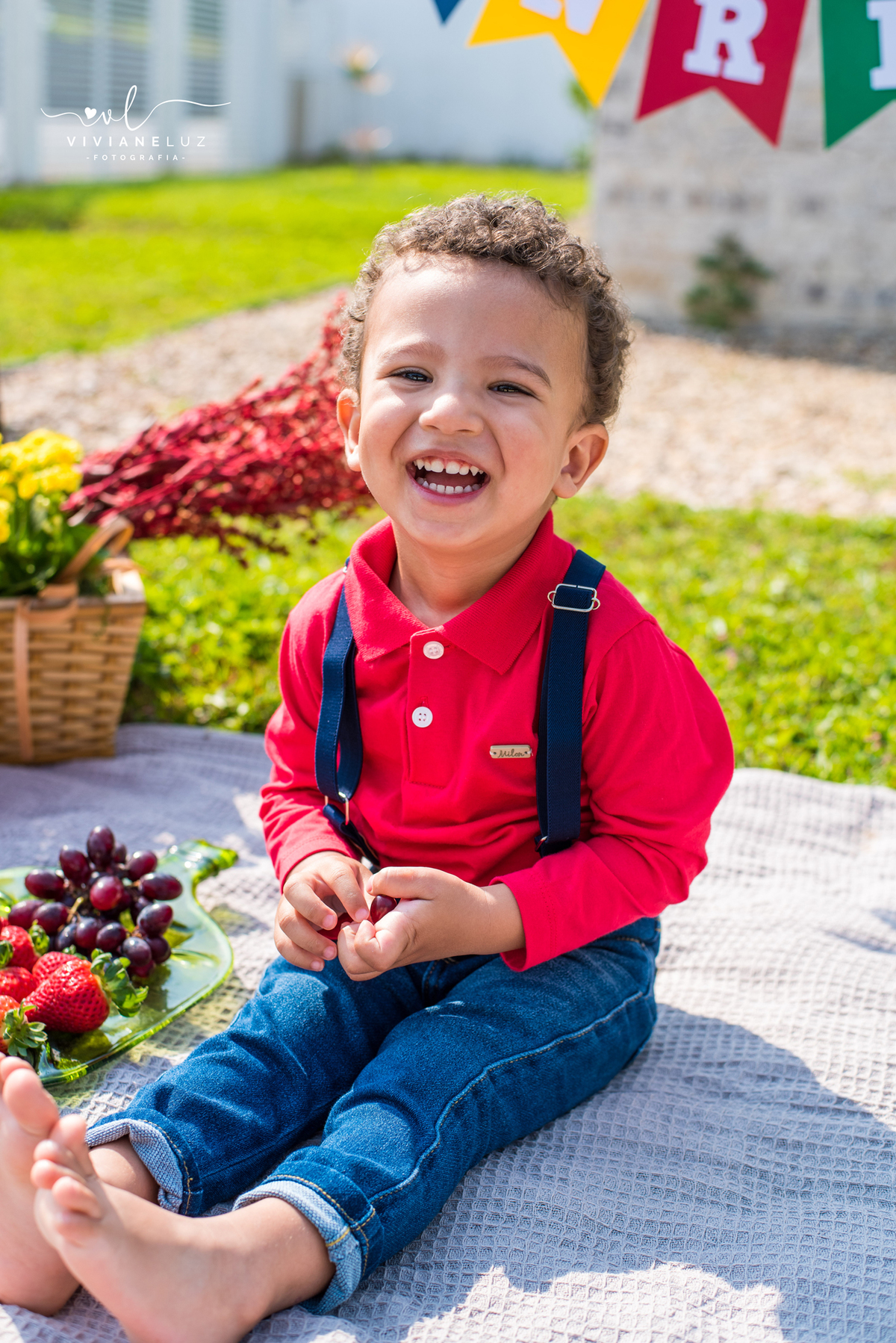 fotografia infantil 2 anos ensaio em casa fotografa de guaramirim