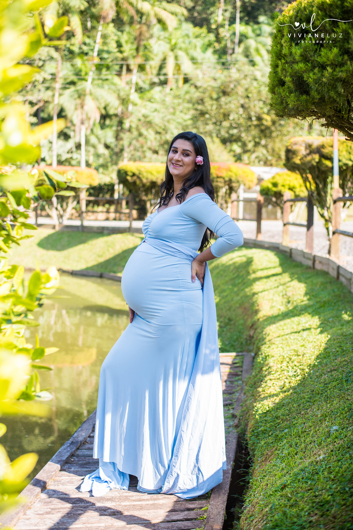 sessão de gestante externo na chacara da coremaco em schroeder fotografa viviane luz