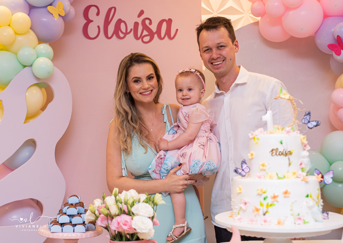 festa infantil fotografia infantil de 1 aninho menina tema jardim