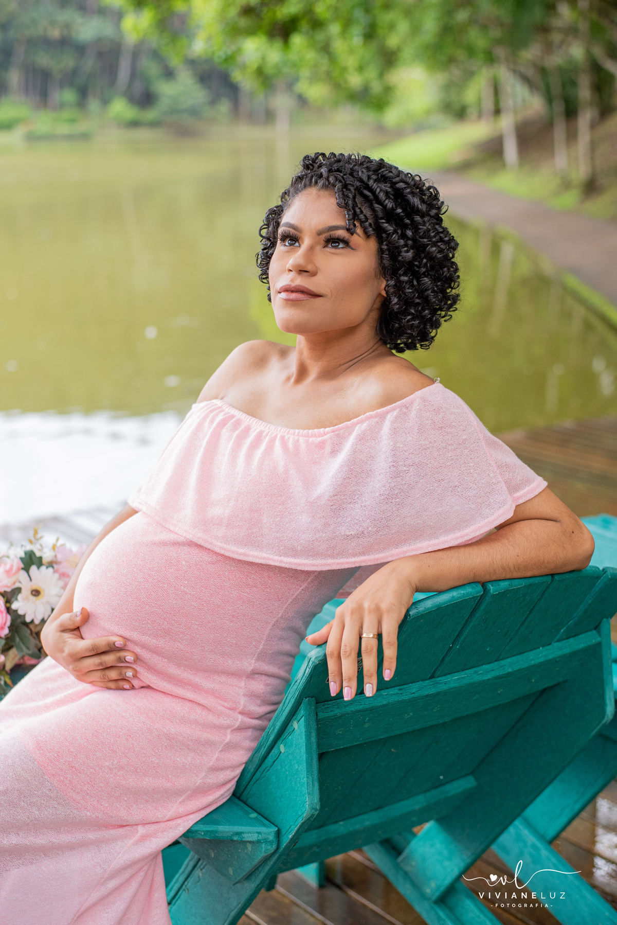 a doce espera da Yarin fotografia de gestantes em jaragua do sul