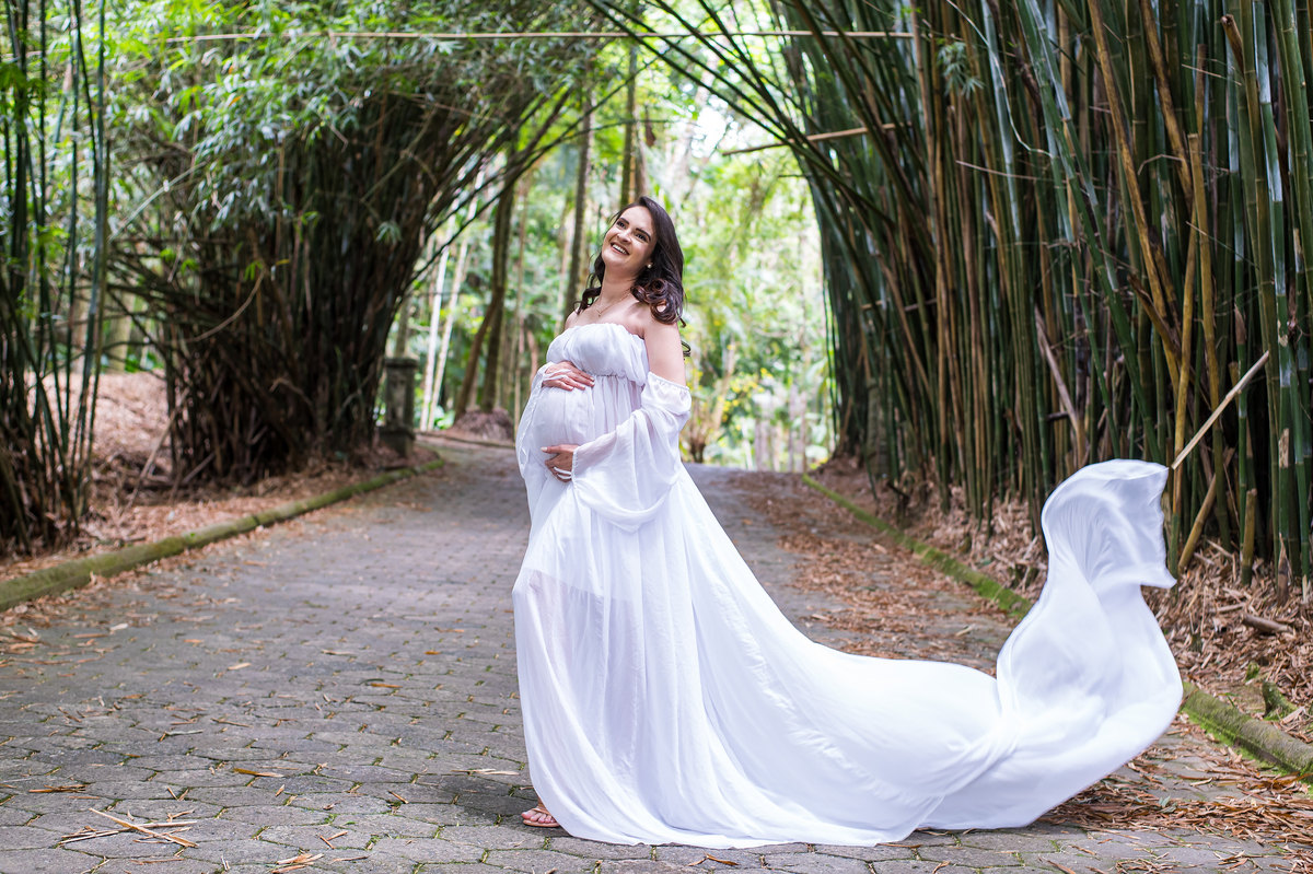 vestido para ensaio gestante hera moda gestante
