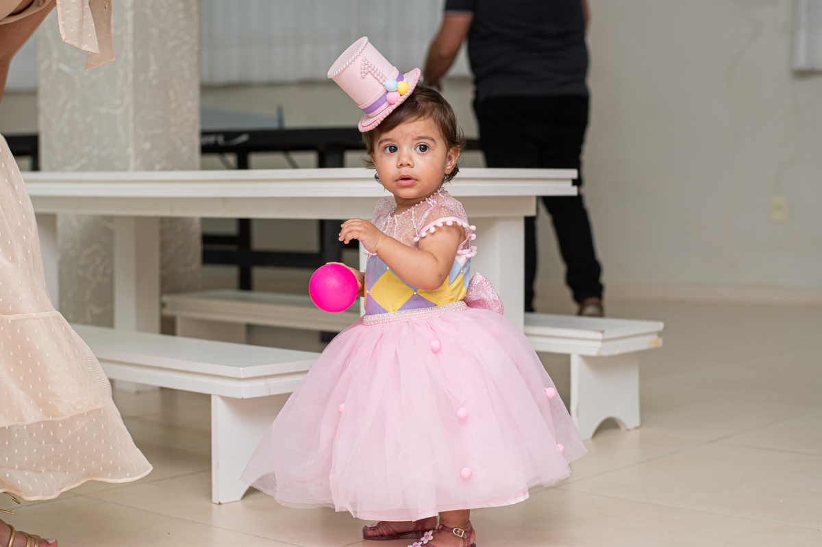 roupa de palhacinha tema festa infantil circo