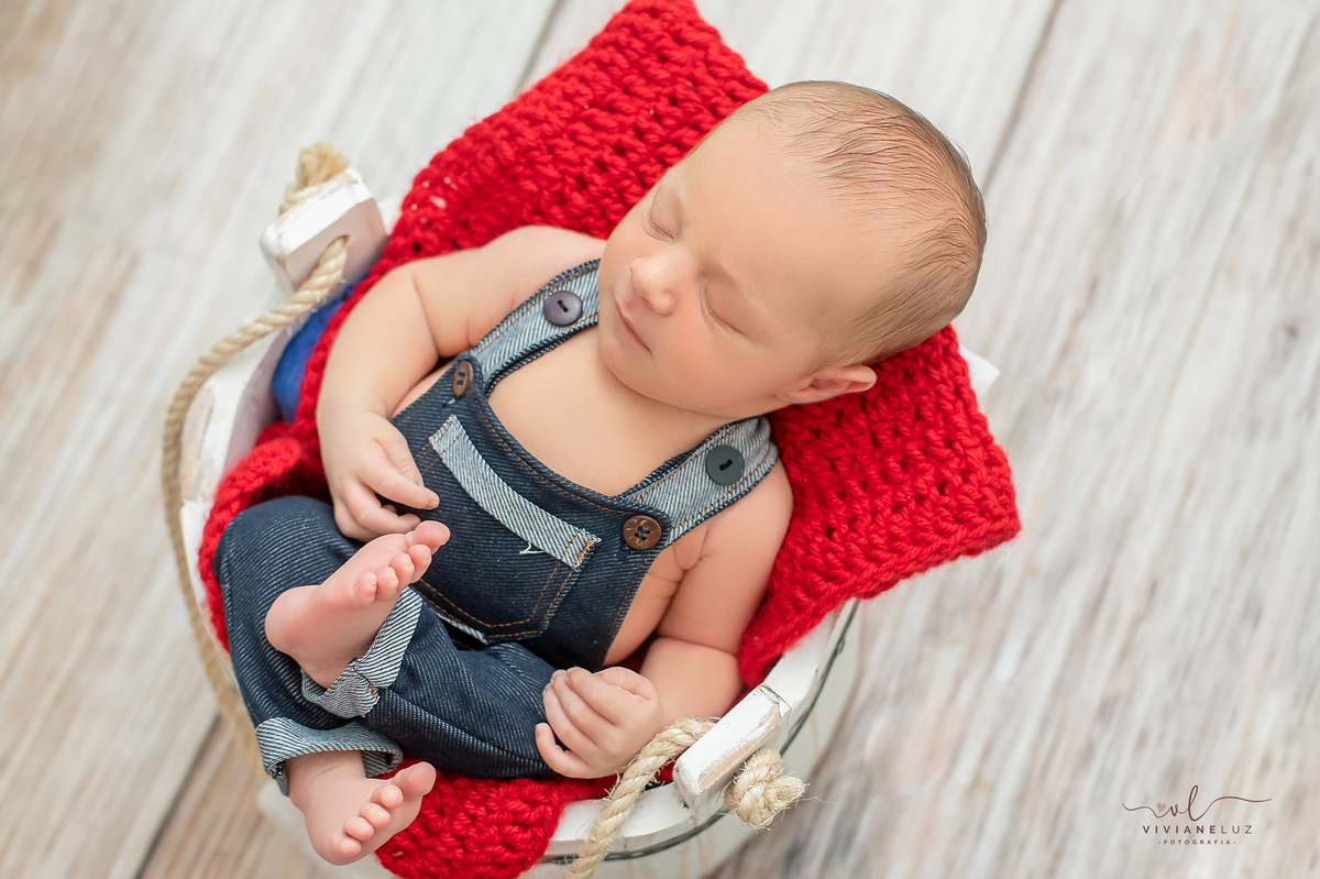 jardineira menino ensaio newborn