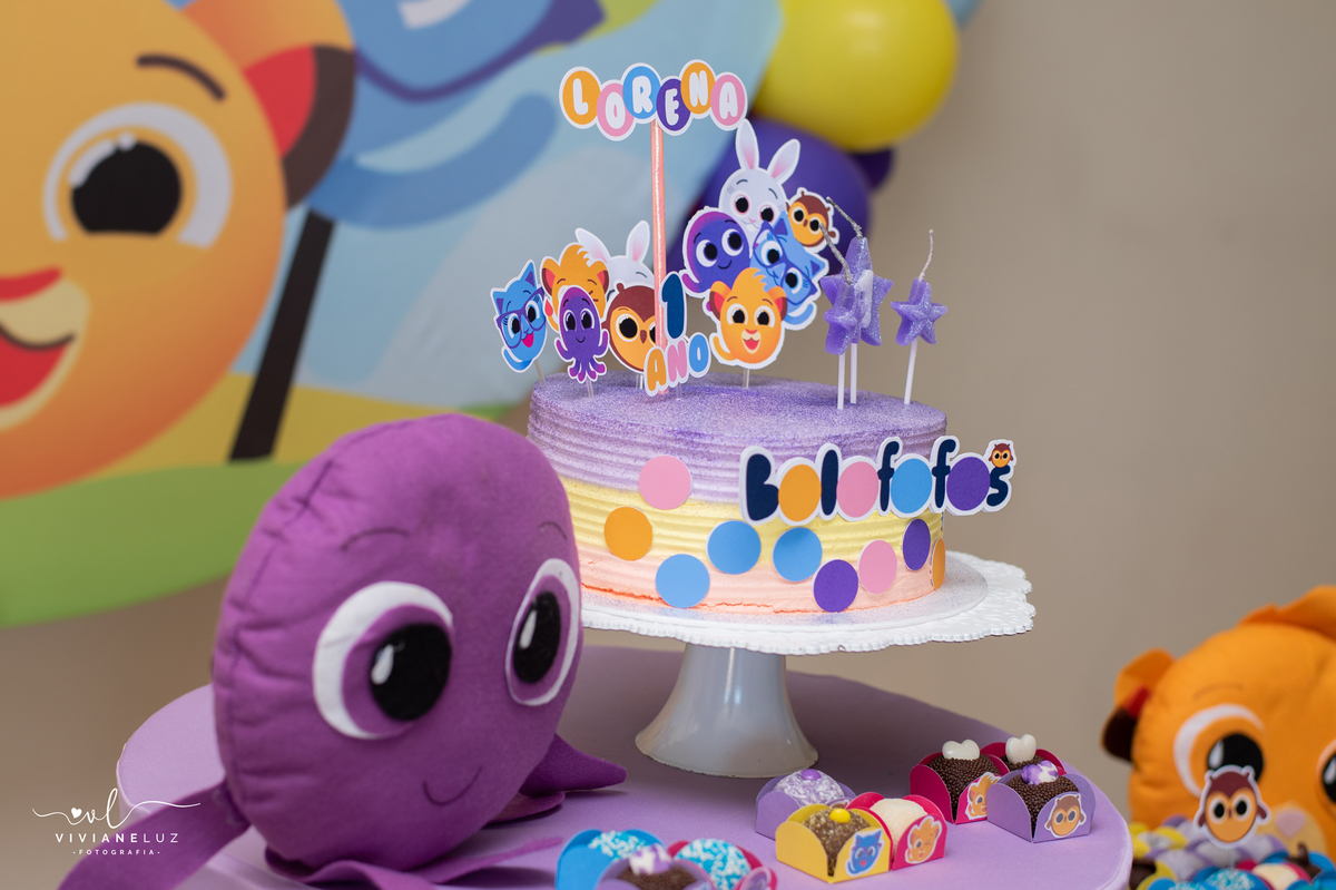 bolo de bolo fofos decoração bolo fofos em guaramirim e jaragua do sul