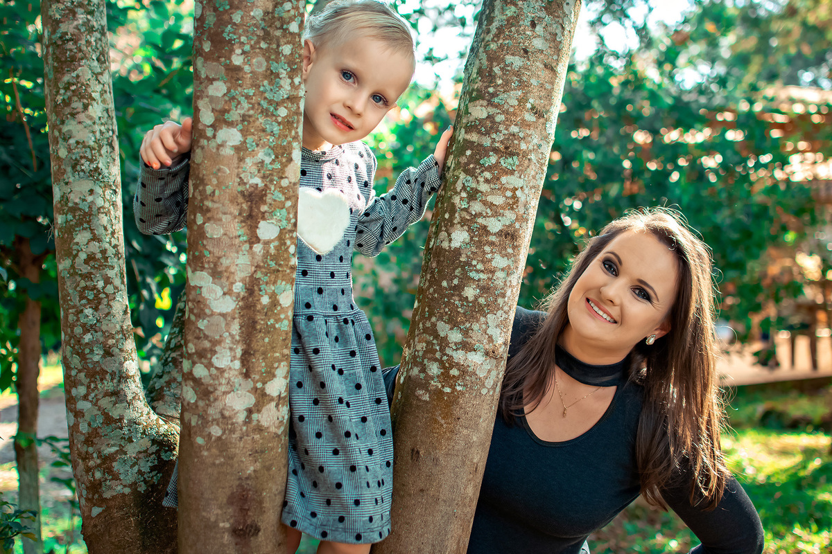 Mamãe e eu nos divertimos muito na nossa sessão de fotos em Nova Petrópolis.