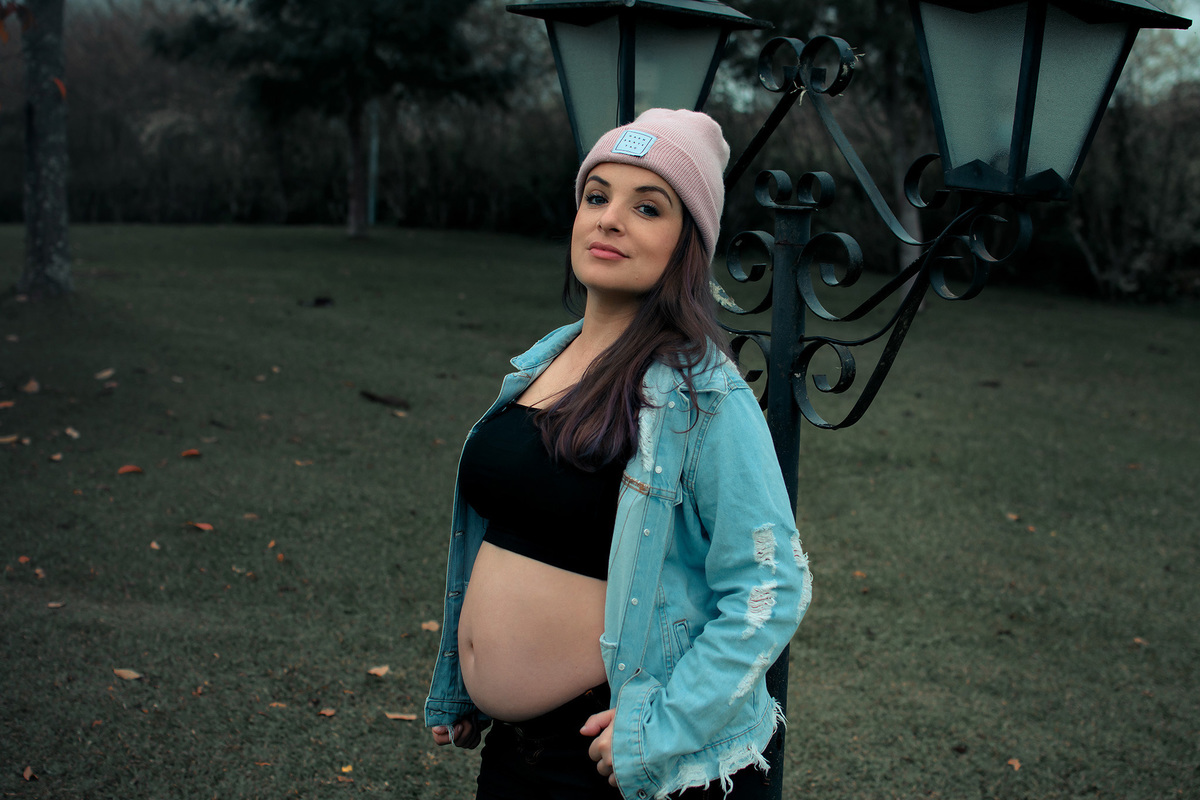 Ela é linda na sua sessão de fotos em Nova Petrópolis.