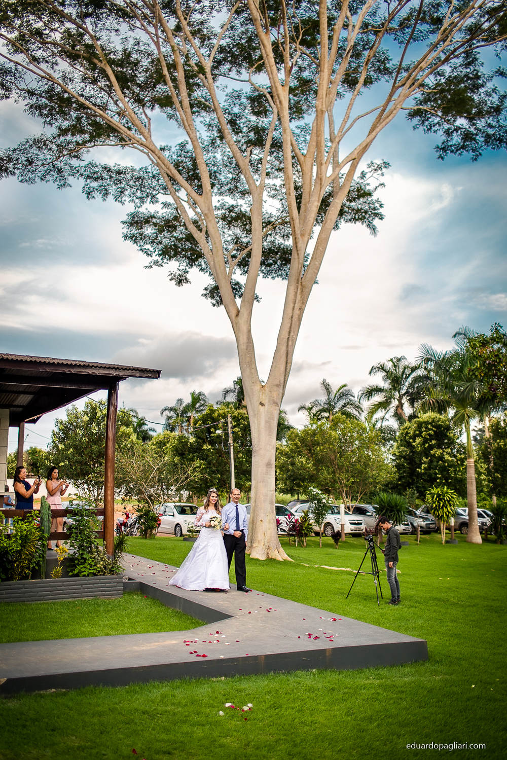 casamento ao por do sol em colider