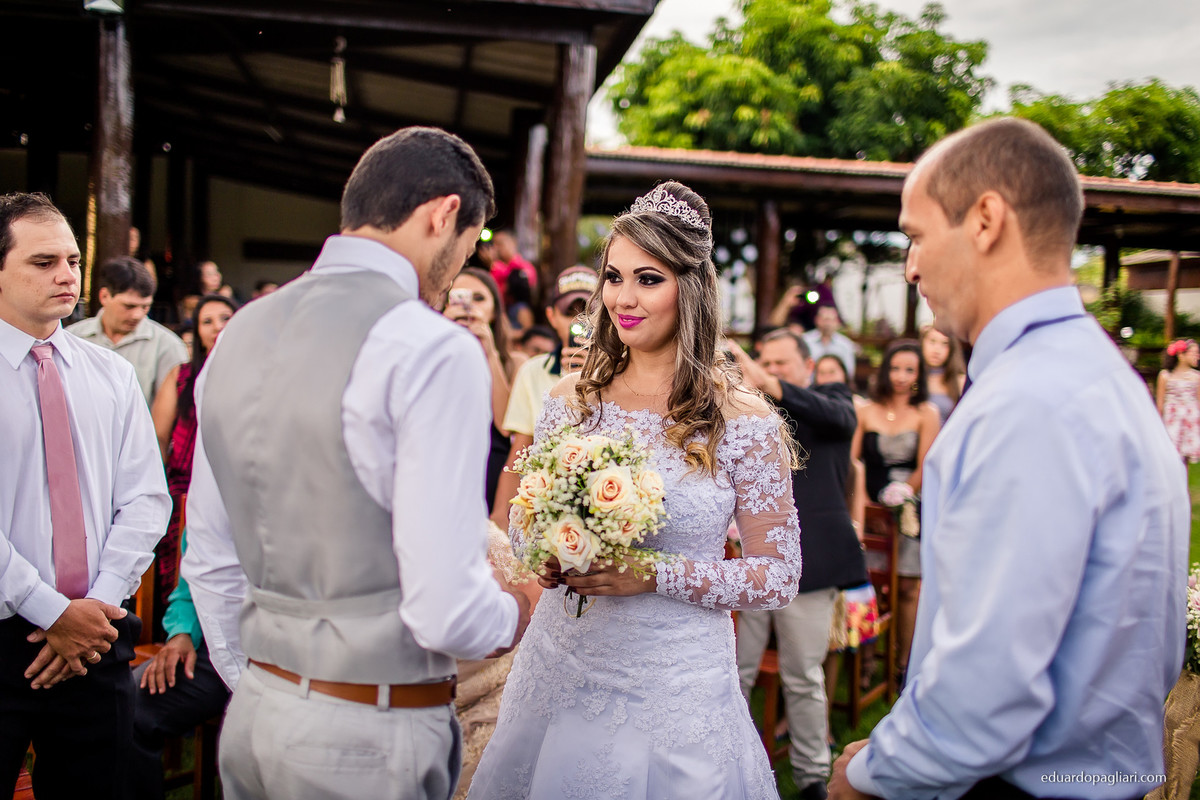 casamento ao por do sol em colider