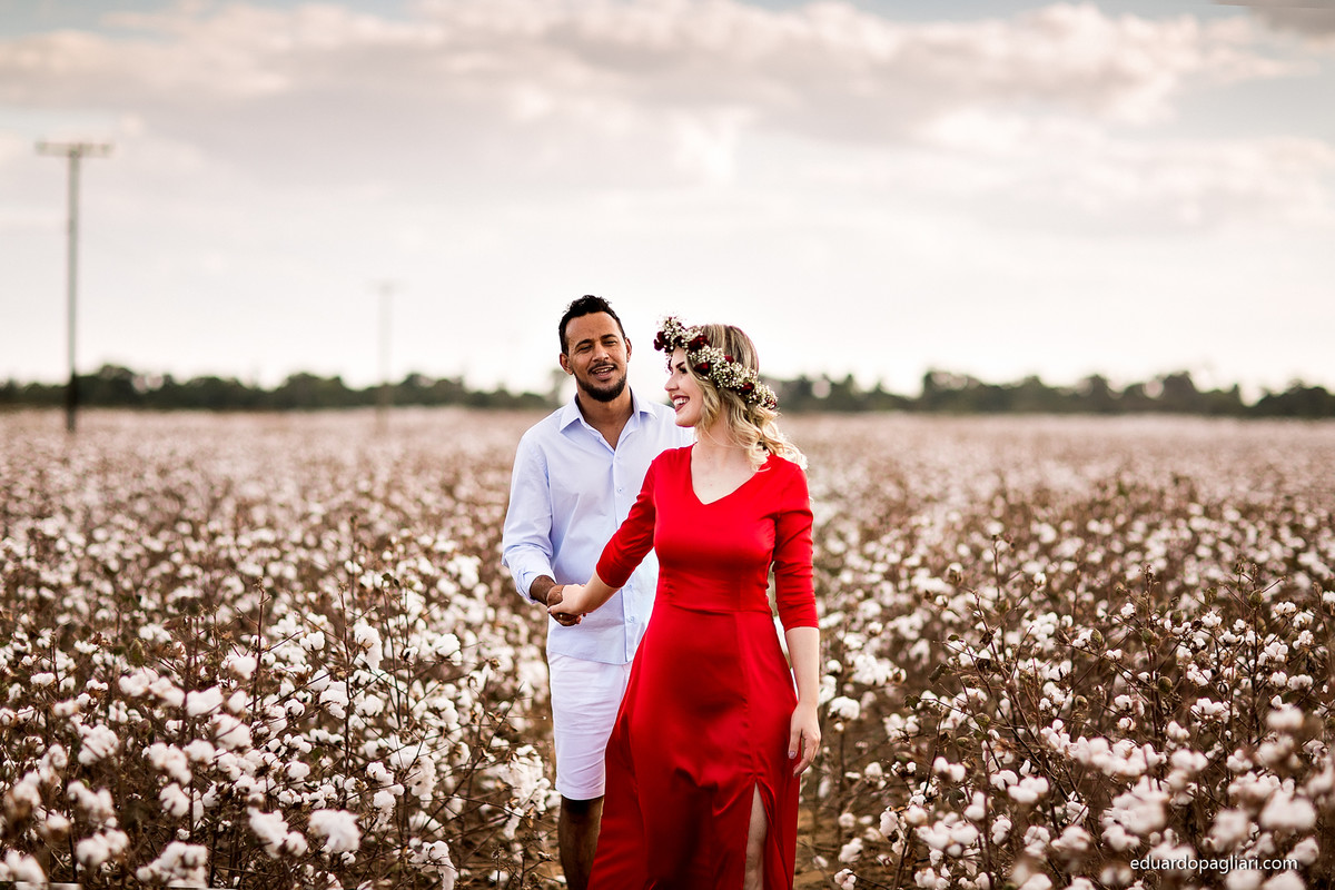 pre casamento no algodão em mato grosso