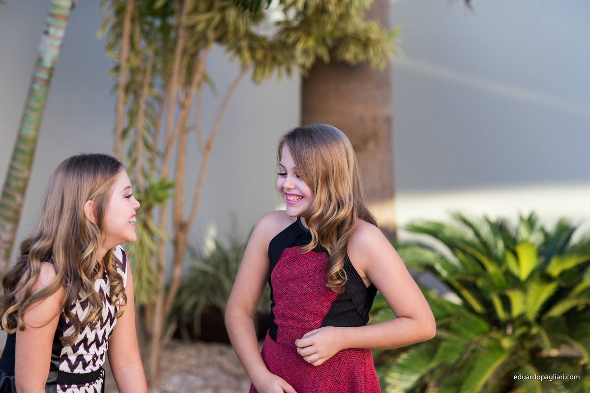 ensaio fotográfico gemeas