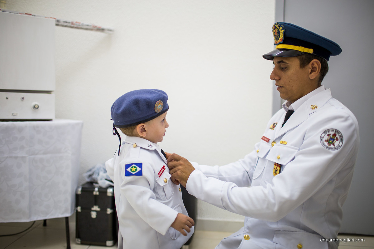 casamento bombeiro farda de gala
