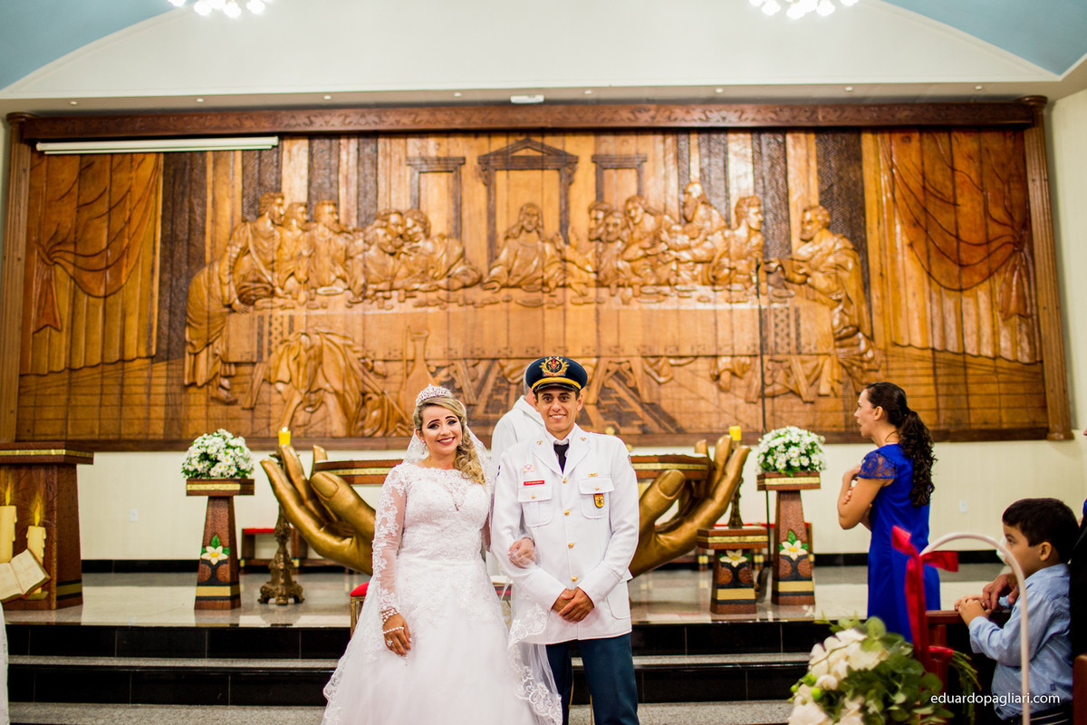 casamento com farda de bombeiro