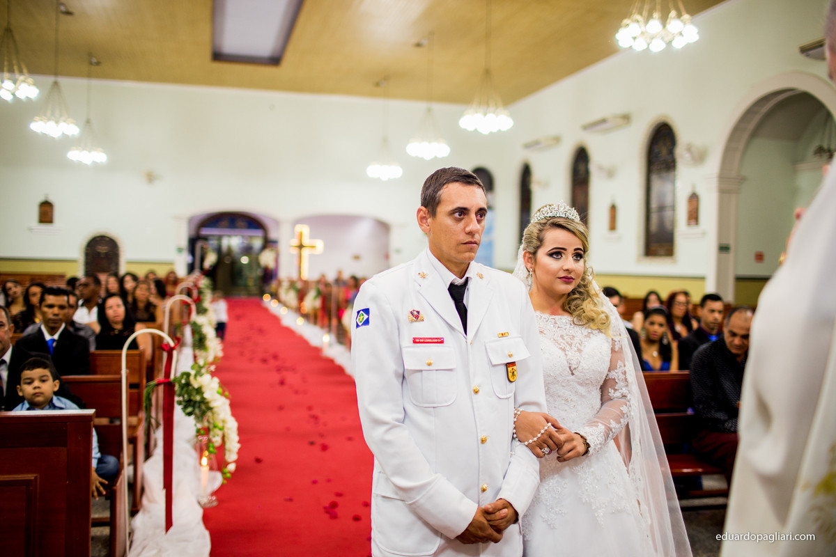 casamento com farda de bombeiro