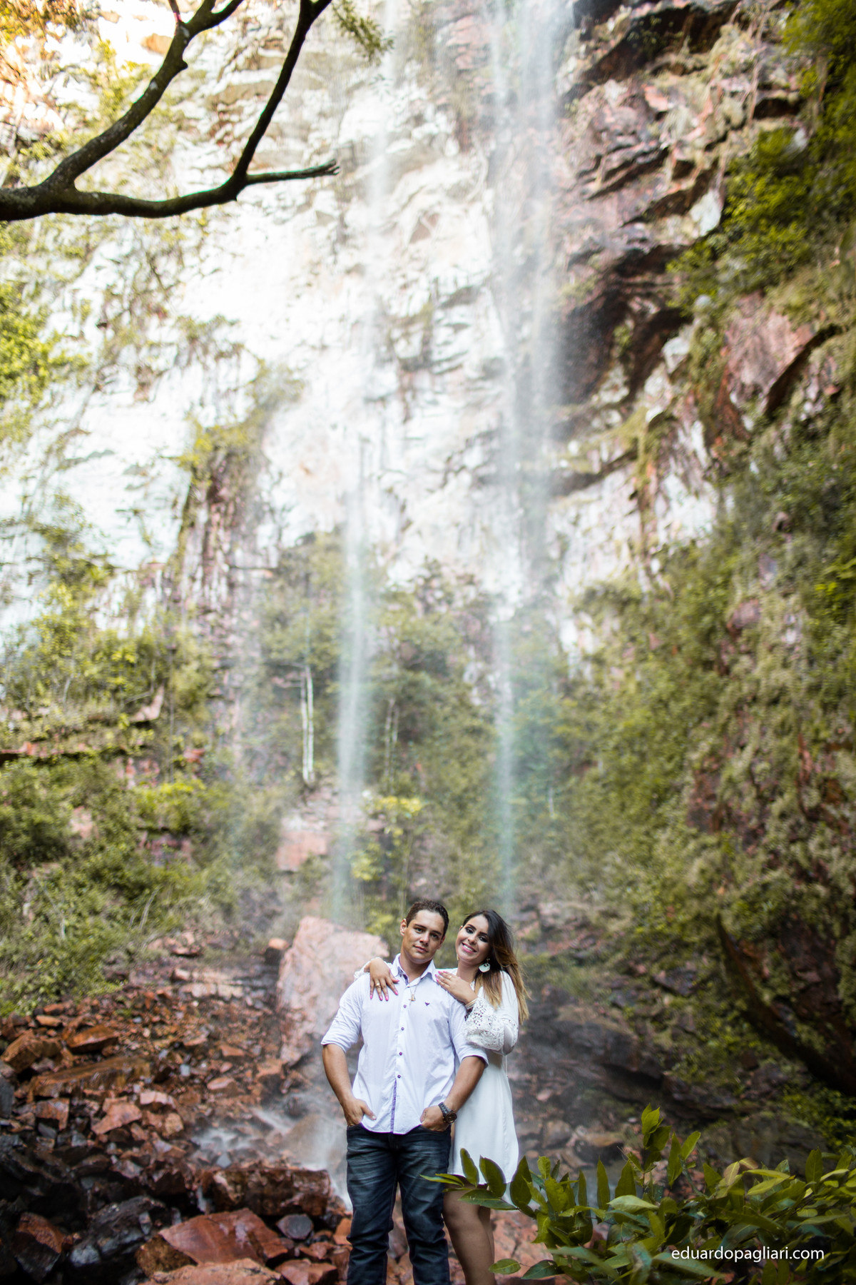 pre casamento cachoeira