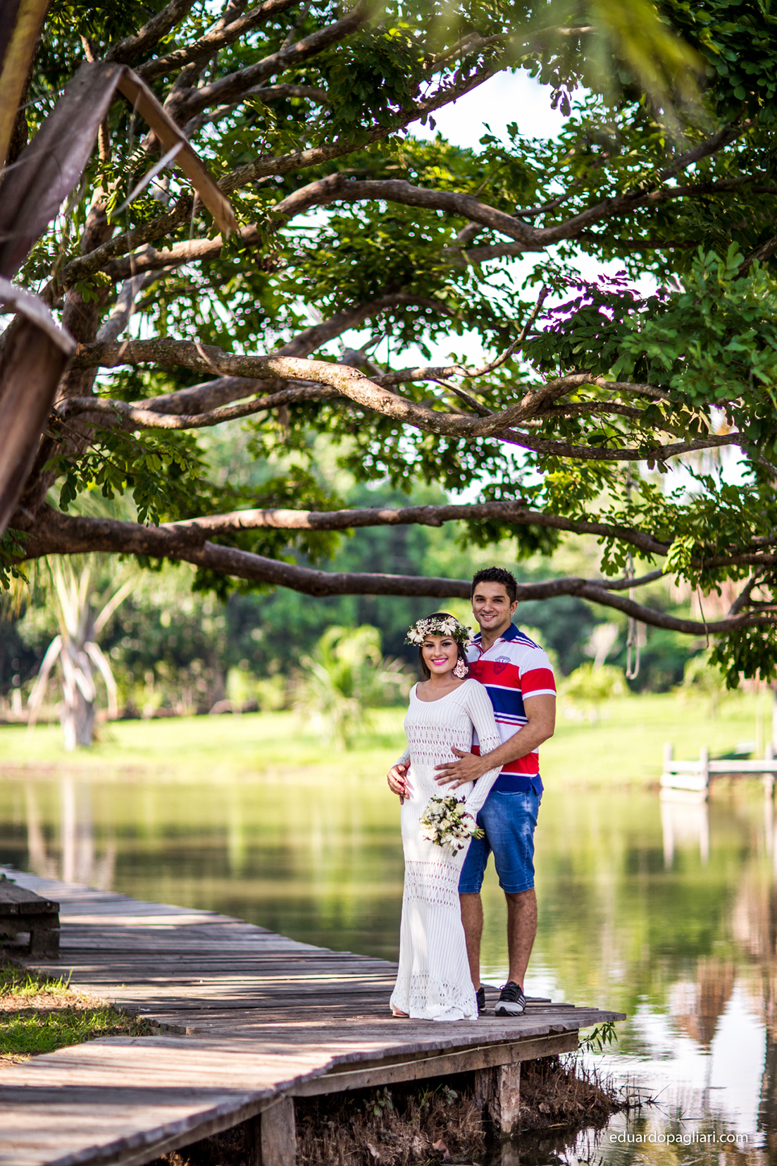 pre casamento no lago em colider