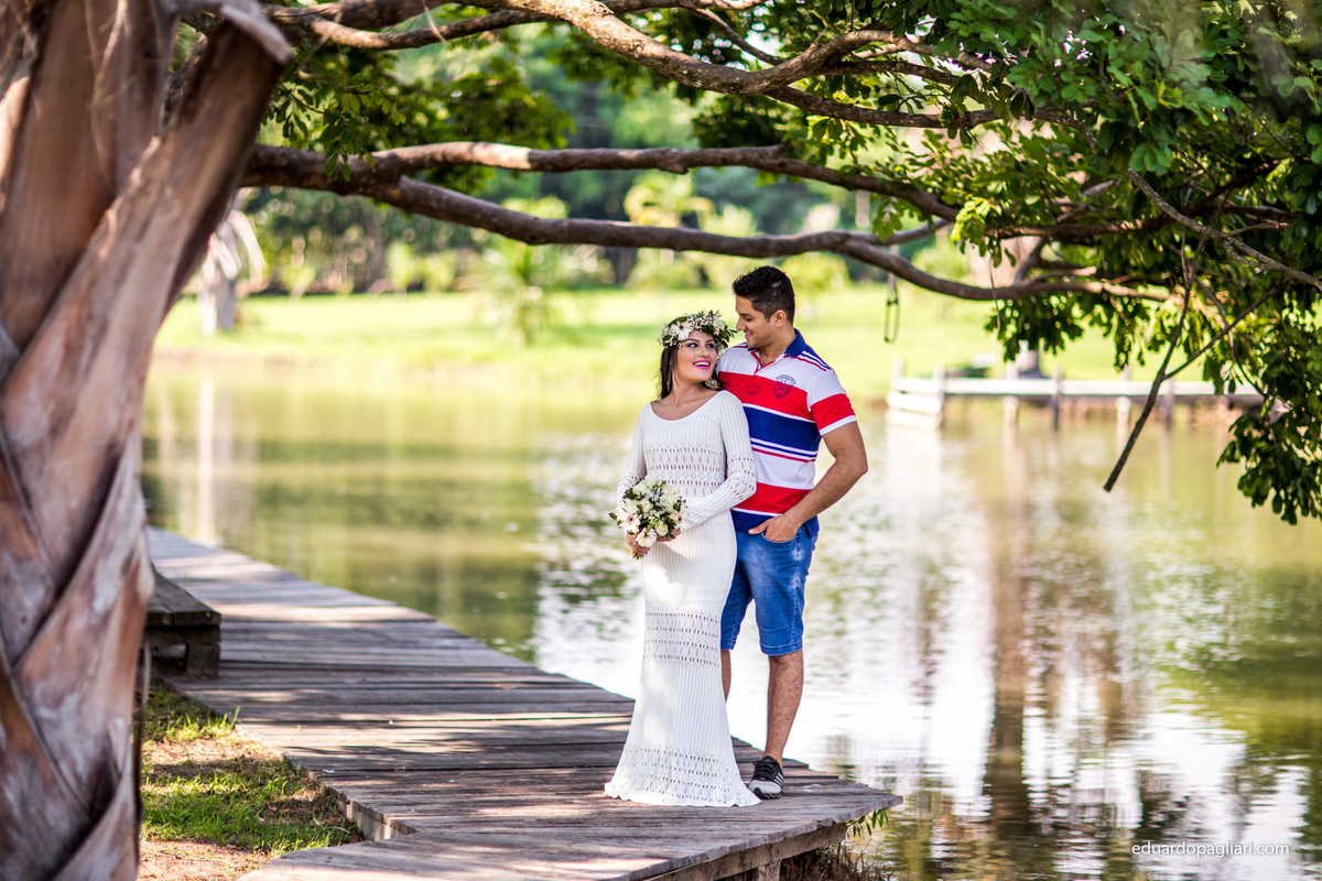 pre casamento no lago em colider