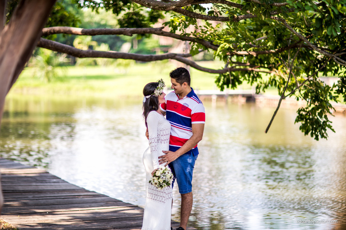 pre casamento no lago em colider