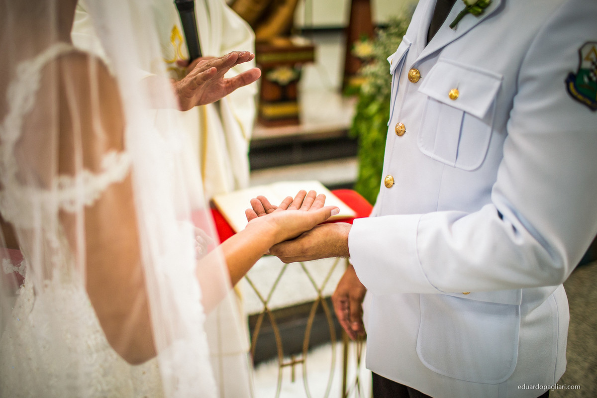 casamento com policial fardado