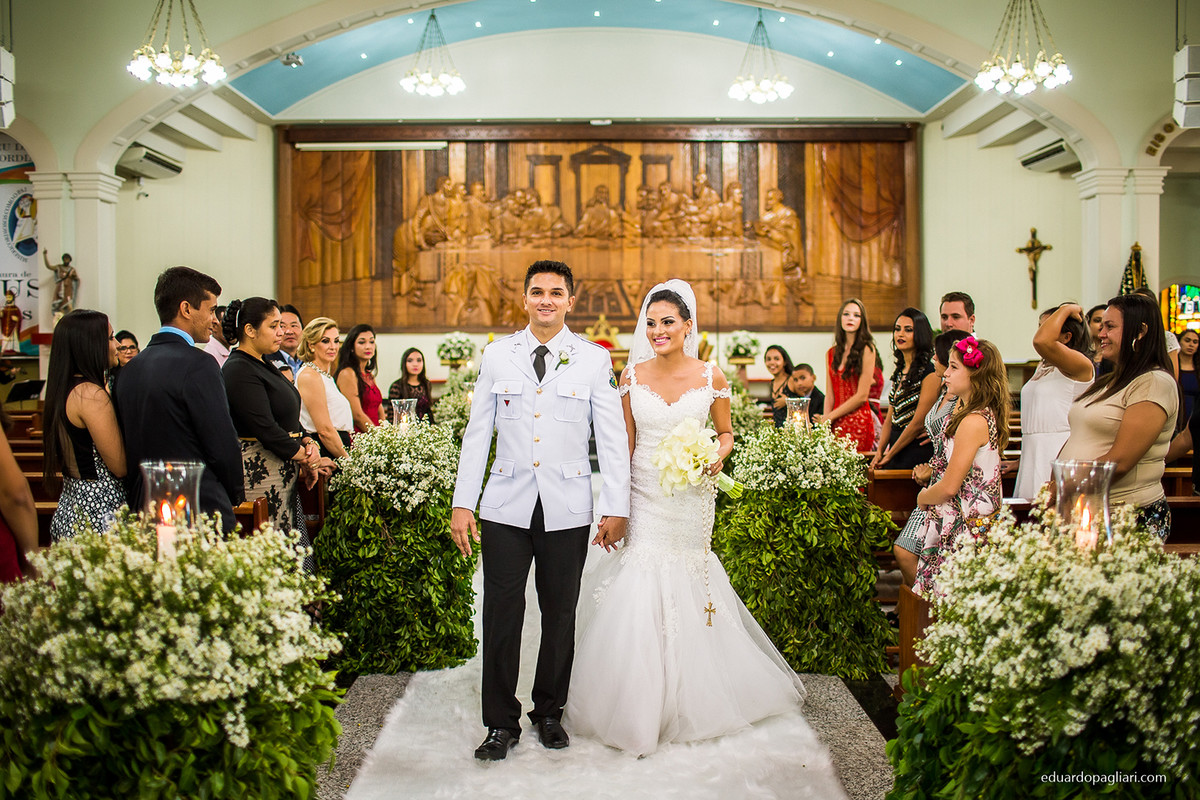 casamento com policial fardado