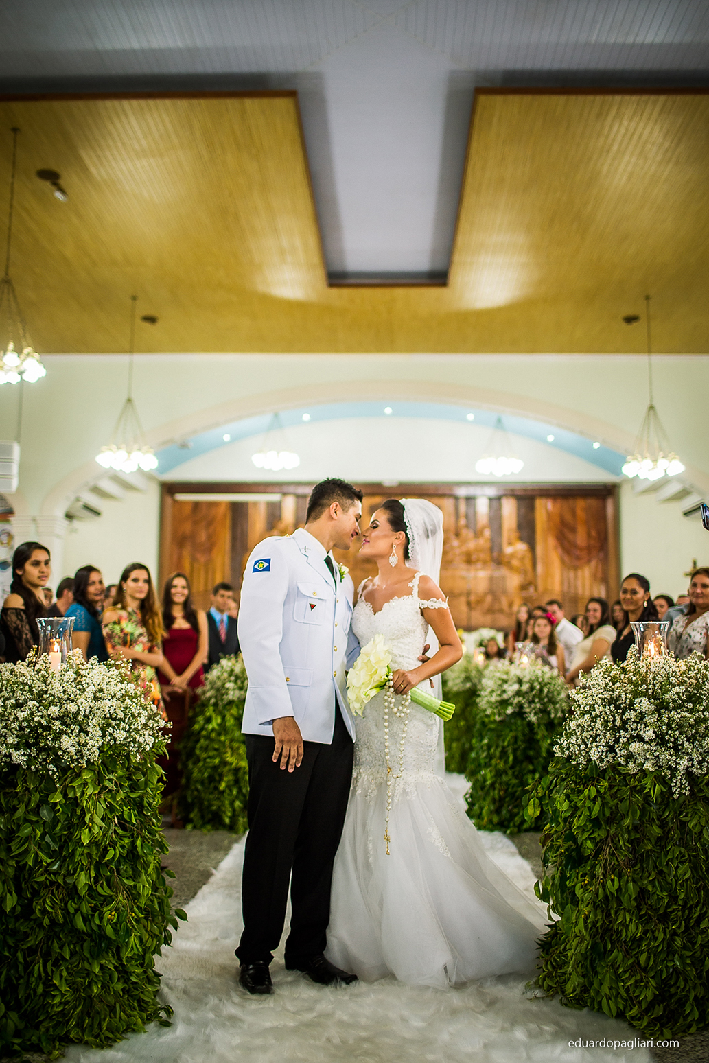 casamento com policial fardado