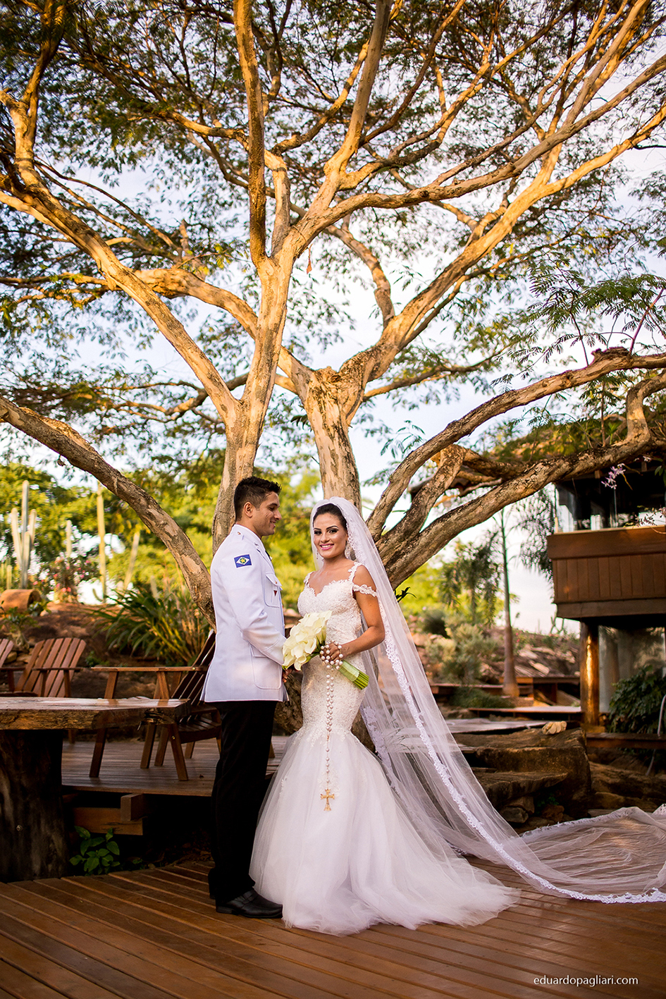 casamento com policial fardado
