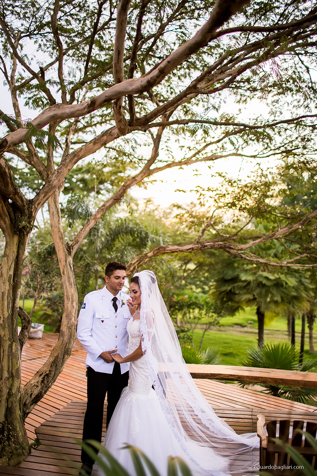 casamento com policial fardado