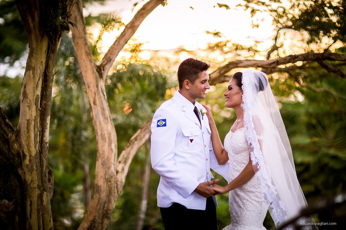casamento com policial fardado
