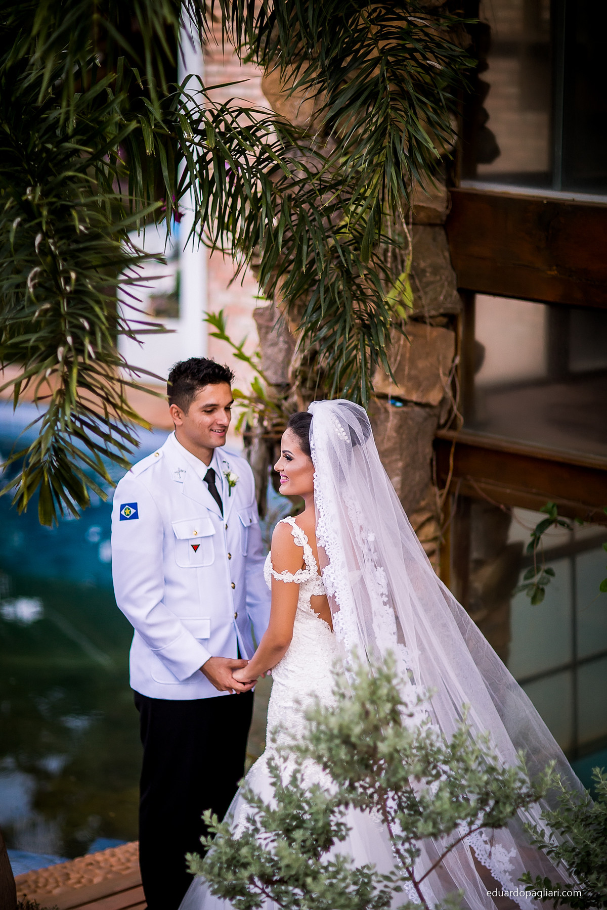 casamento com policial fardado