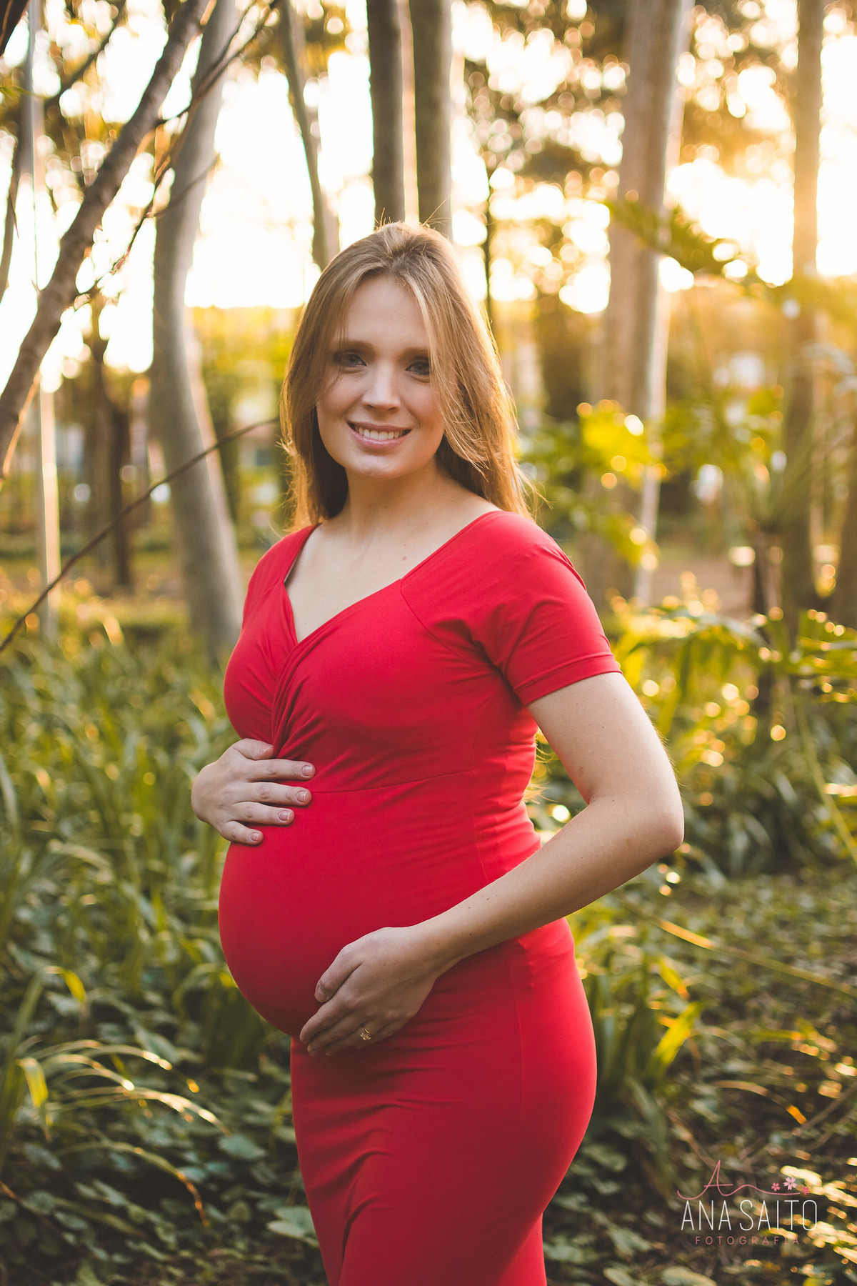 Ensaio Gestante no Parque do Piqueri