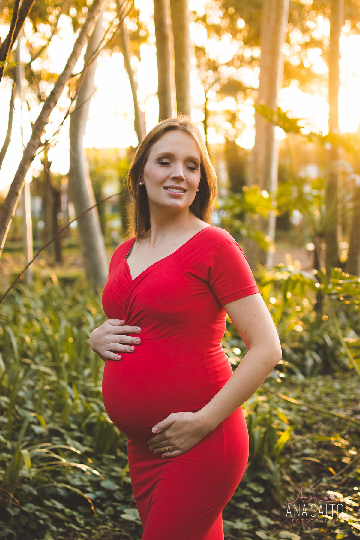 Ensaio Gestante no Parque do Piqueri